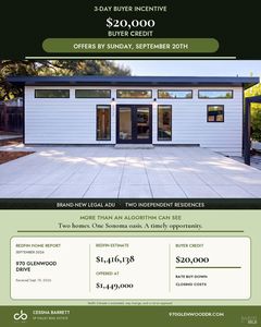 970 Glenwood Drive, Sonoma, CA, 95476