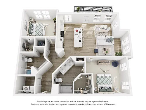 Floor plan Bristle