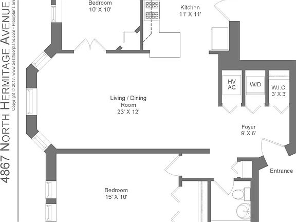 5th image of 4869 N Hermitage Ave #3A