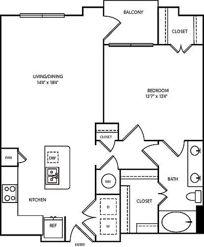 Floor plan A1R