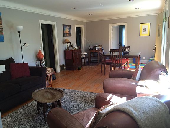 Open living room/dining room