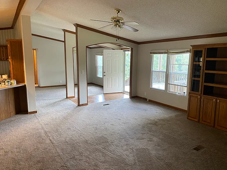Living room view to Front Entry