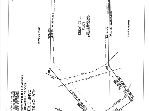 Cane Creek Rd Lot 2, Flora, MS 39071