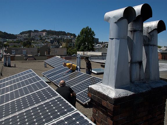 3.5 Kilowatt solar system on the roof
