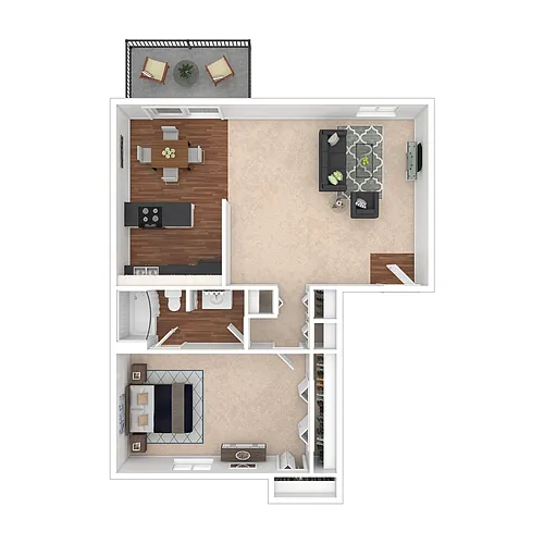 Floor plan A1 Forest Upgrade