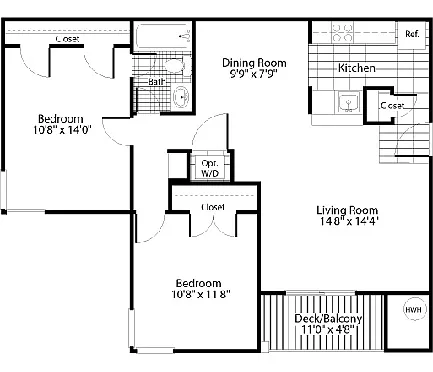 Floor plan B1M