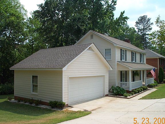 Side of Double Garage