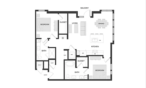 Floor plan B3 Alt4