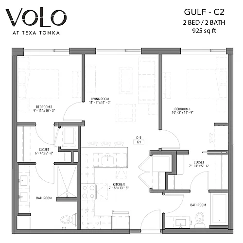 Floor plan Gulf