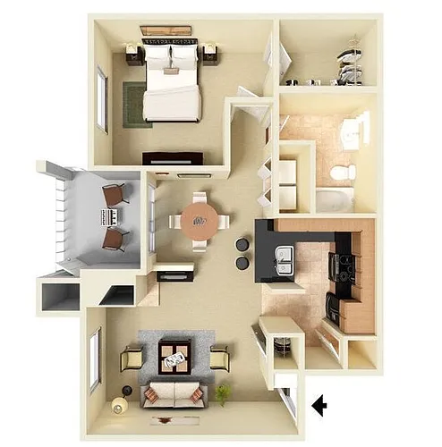 Floor plan A2R