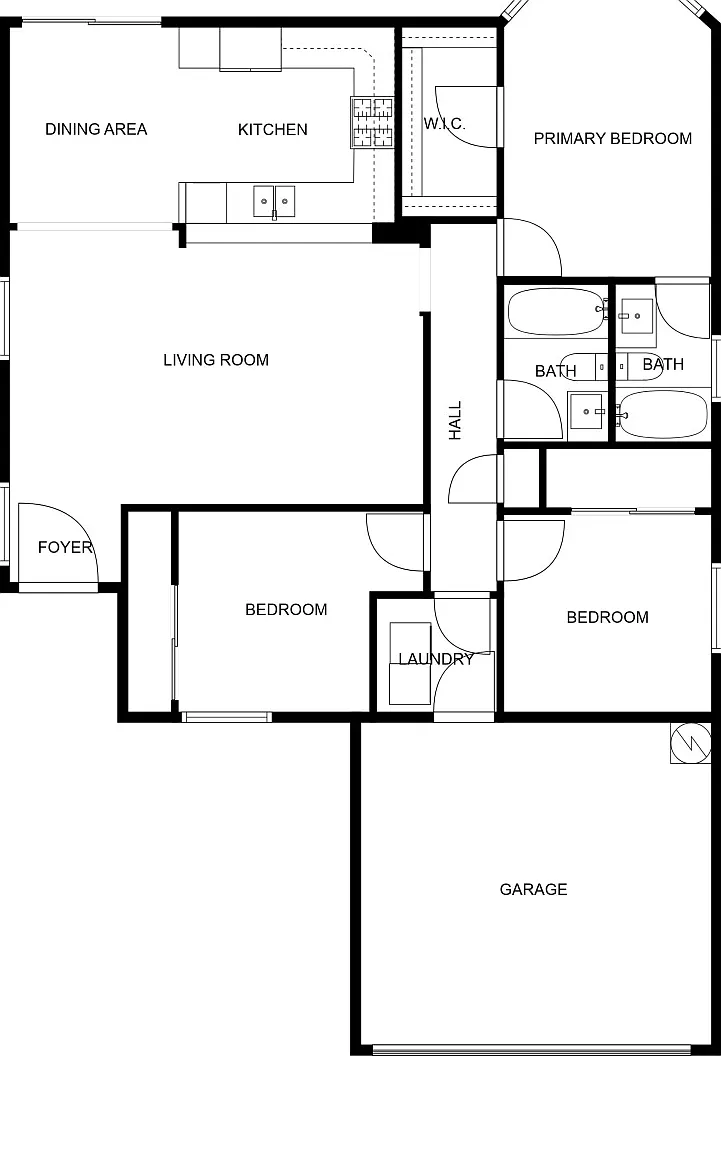 3 bed, 1183 sqft, $3,995 — Photo 3