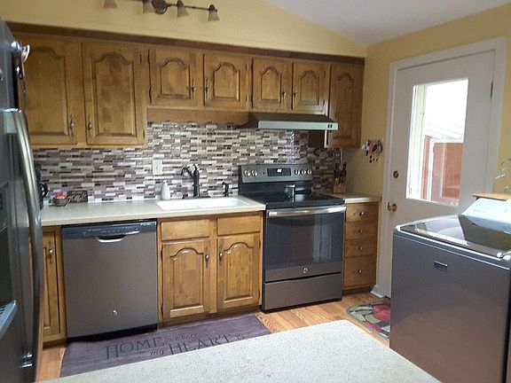 Bright kitchen with skylight