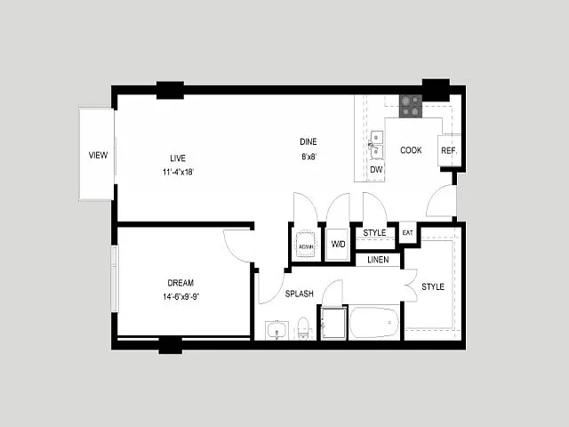 Floor plan The Enfield