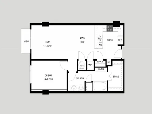 Floor plan The Enfield