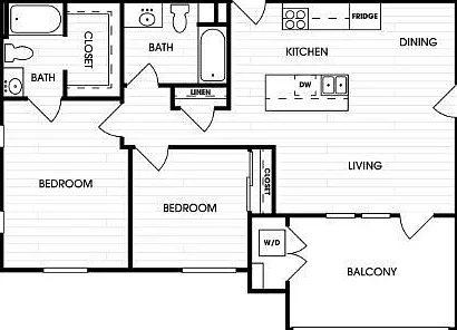 B1 floor plan The Charlie Perris