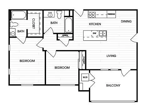 Floor plan B1