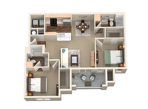 Floor plan B1
