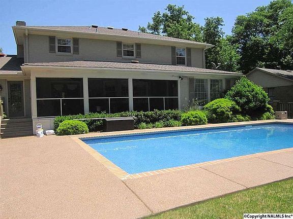 Relaxing salt water pool.