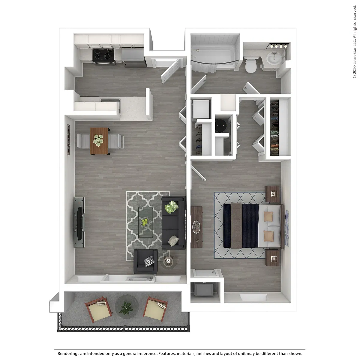 Floor plan A1