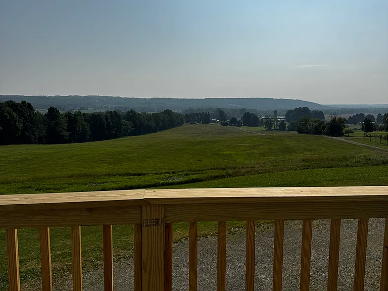 View from front