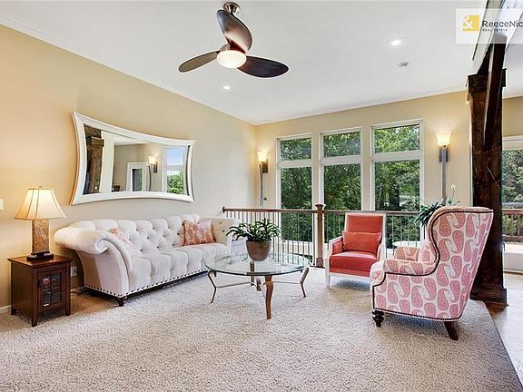 The spacious great room with this view is a place to relax and welcome friends and family.