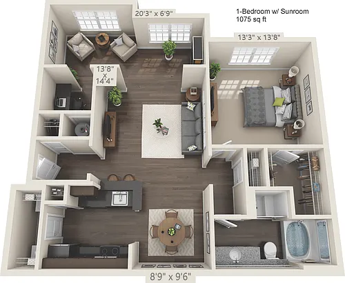 Floor plan Apex - S