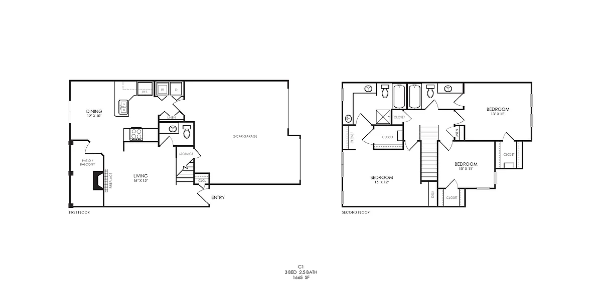 Floor plan C1