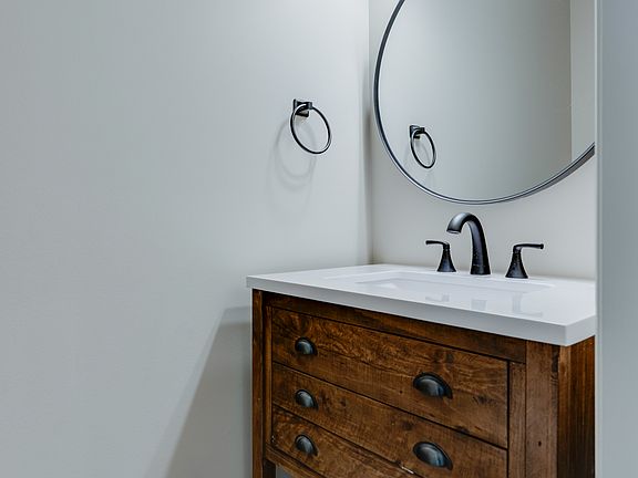 Downstairs guest bathroom.