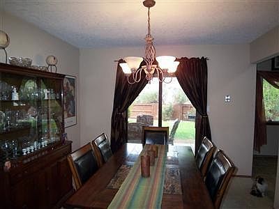 Dining Room with access to the patio and backyard
