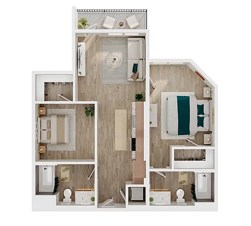 Floor plan B10