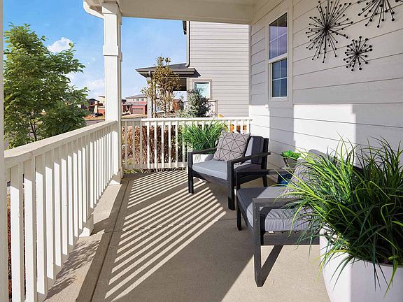 Spacious Front Porch