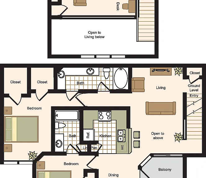 G | 2x2 | 1393 sq ft G | 2x2 | 1393 sq ft