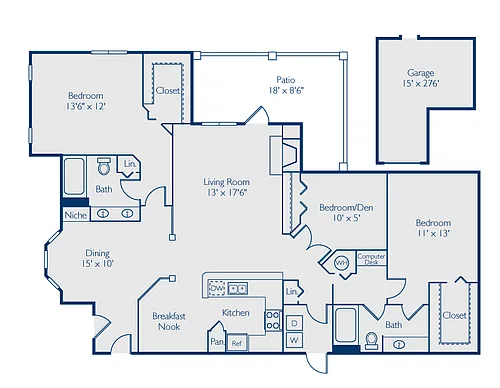 Floor plan Acacia-Reno