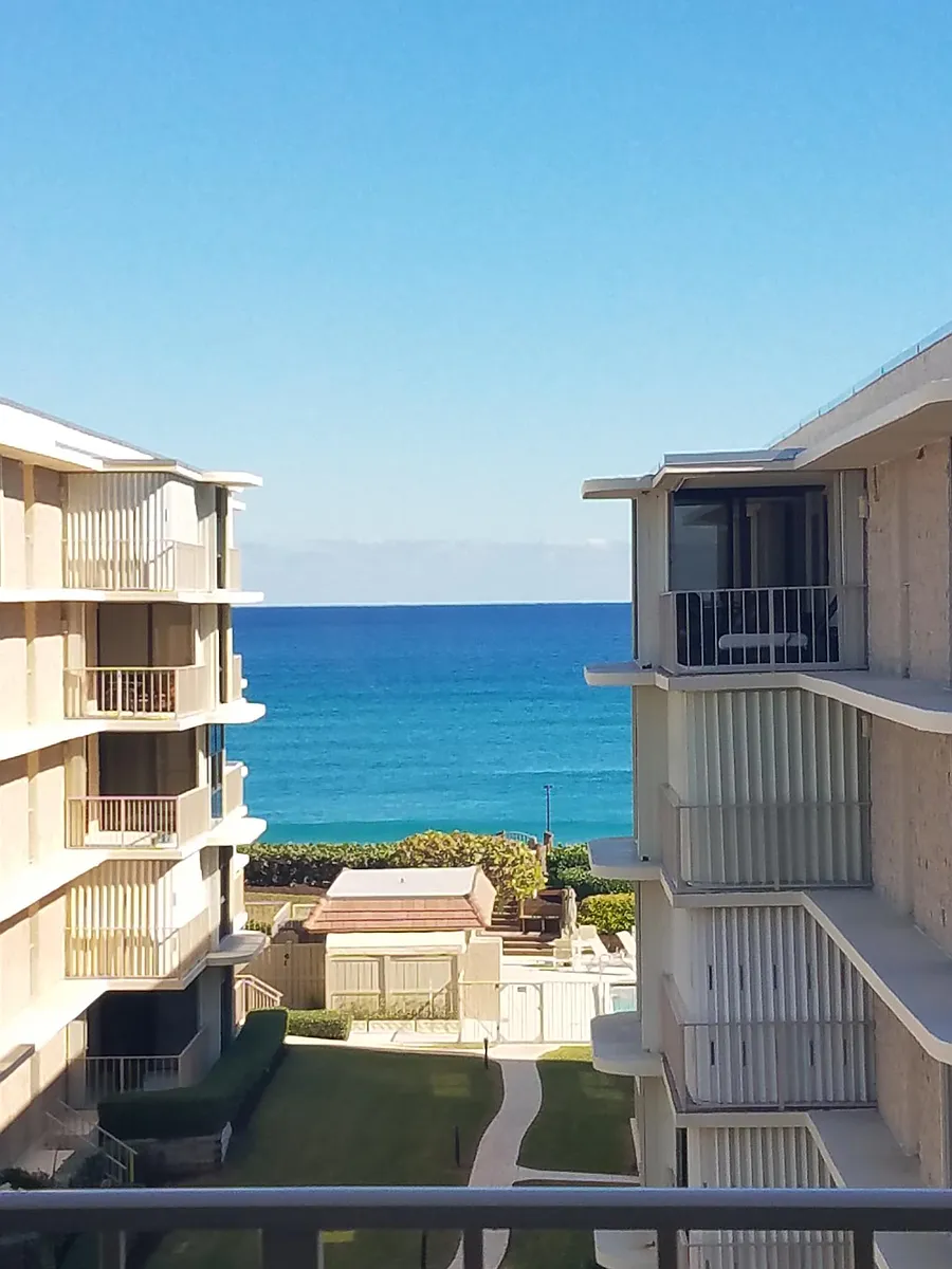View from Breakfast Area - 3200 S Ocean Blvd #C501