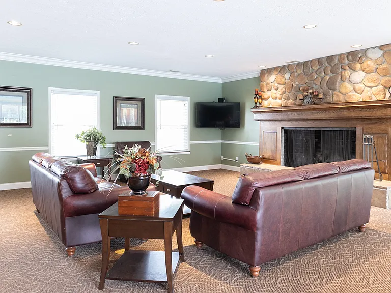 Clubhouse Interior Amenities at University Park Apartments