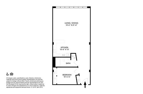 Floor plan The Elmwood