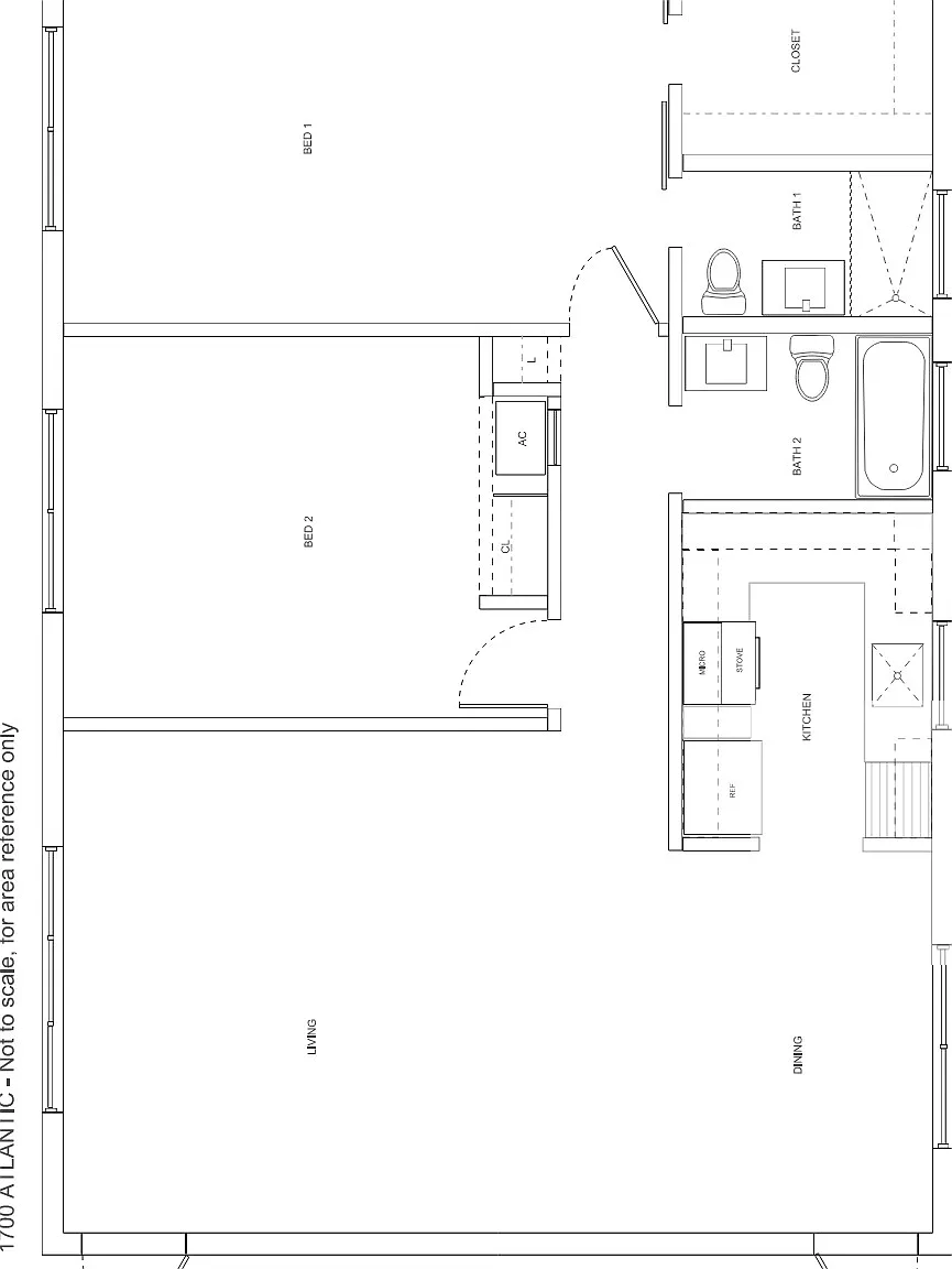 2 bed, 1120 sqft, $2,250 — Photo 2