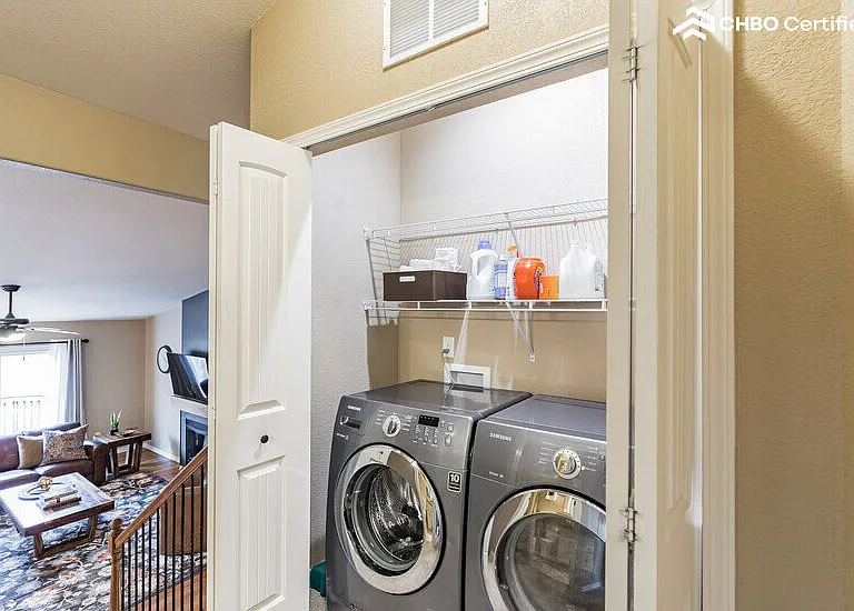 laundry area
