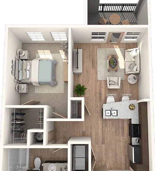 District at Medical Center Apartments — Photo 30