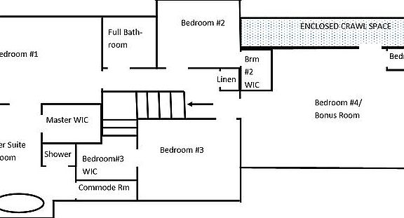 2nd level floor plan