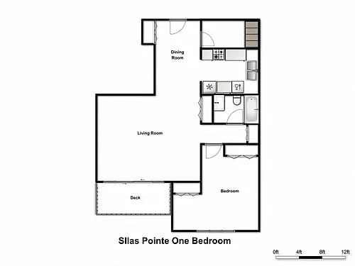 Floor plan One Bedroom