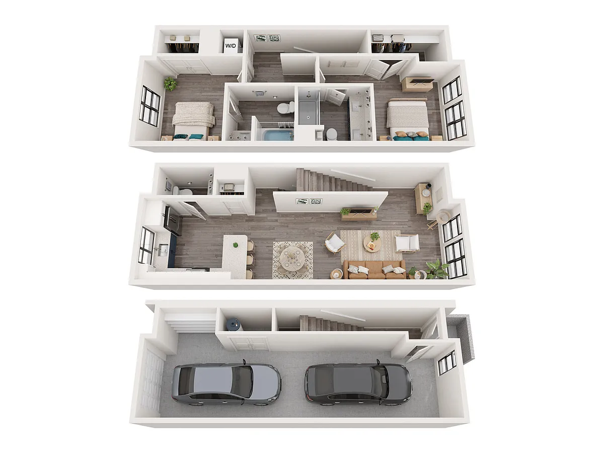 Floor plan TH2A