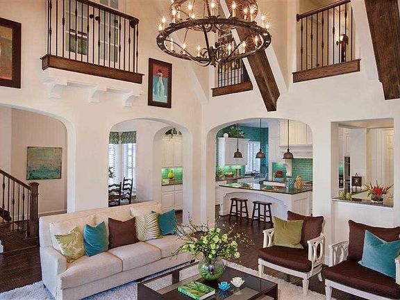 Family Room And Kitchen