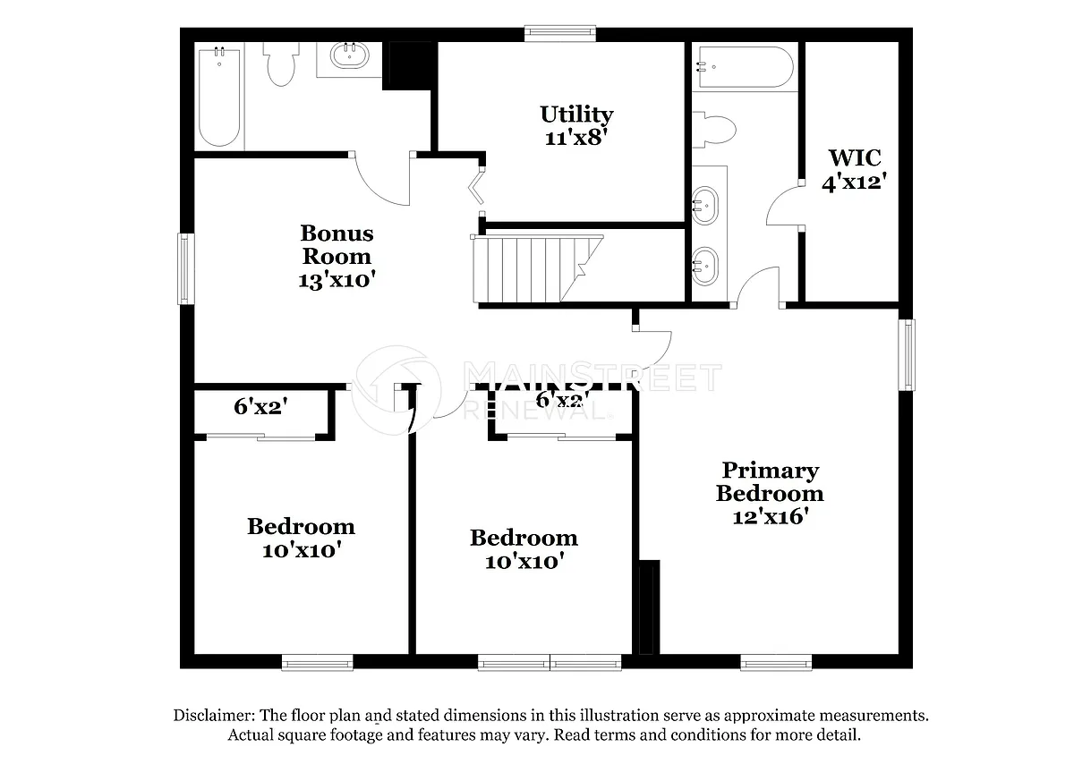 Floor Plan - 10845 Mansfield Way