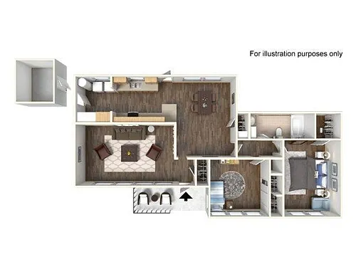Floor plan Wainwright