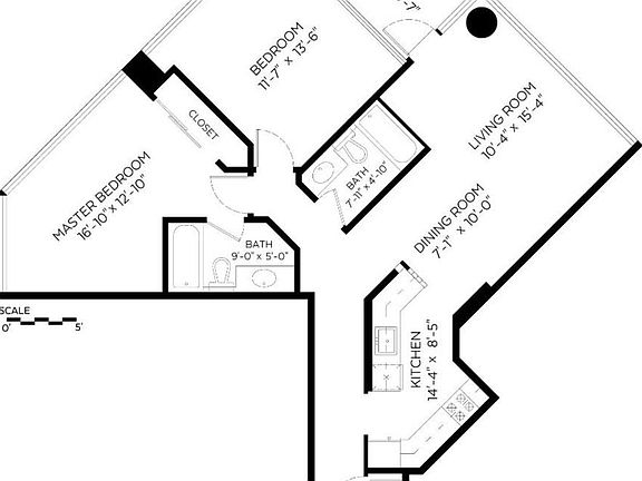 2nd image of 1050 Burrard St #408
