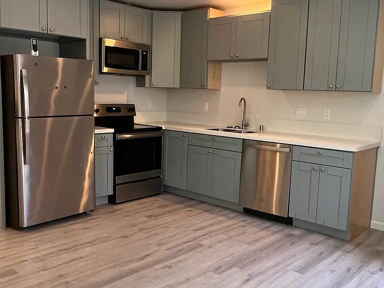 Open kitchen and family room