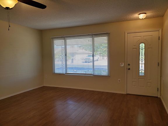 Living room and entry