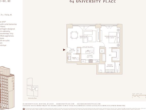 2nd image of 64 University Pl #6C