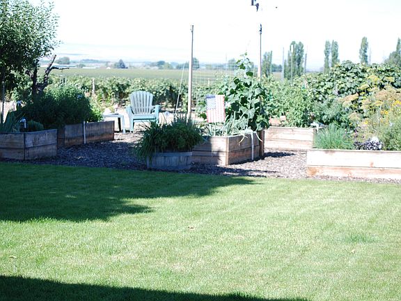 Raised garden Area